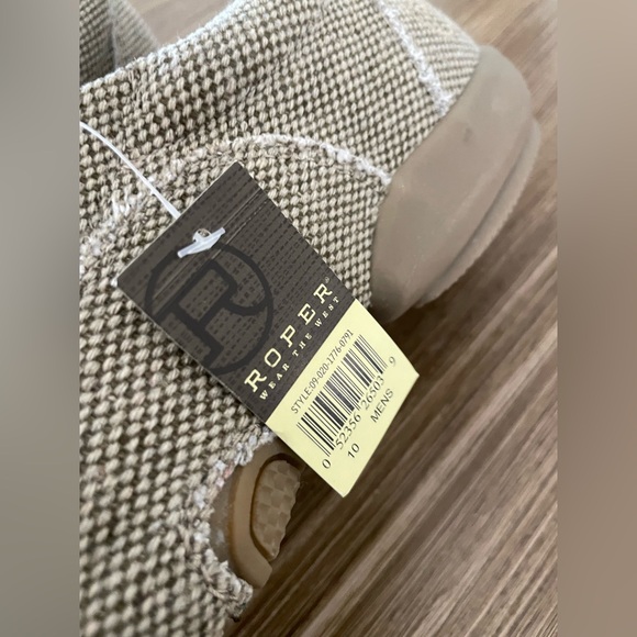 NEW Ropers High Country Cruiser Canvas Shoes Mens Size 10 - Picture 8 of 9